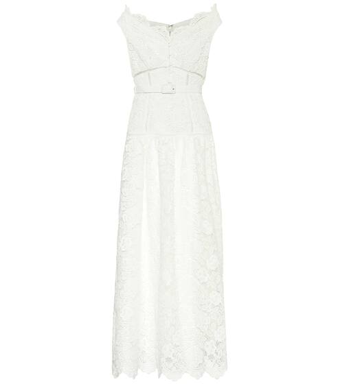 Exclusive to Mytheresa – Floral lace maxi dress | Self-Portrait
