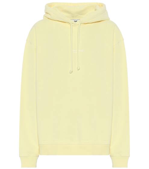 Logo cotton-jersey hoodie | Acne Studios
