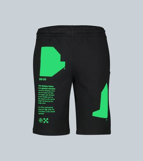 Arch Shapes sweatshorts | Off-White