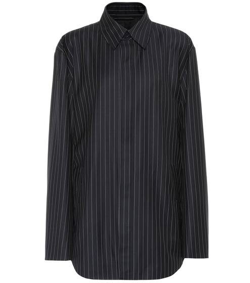 Striped wool and cashmere jacket | Balenciaga