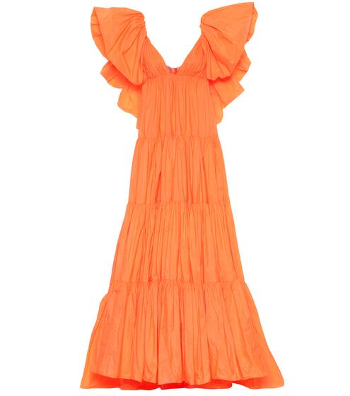 Ruffled taffeta gown | Valentino
