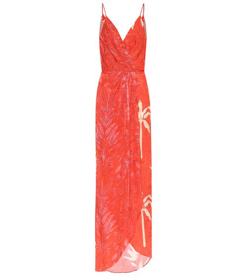 Color Flow printed maxi dress | Johanna Ortiz