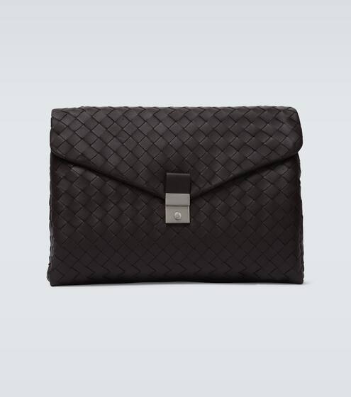 Icon编织皮革文件袋 | Bottega Veneta
