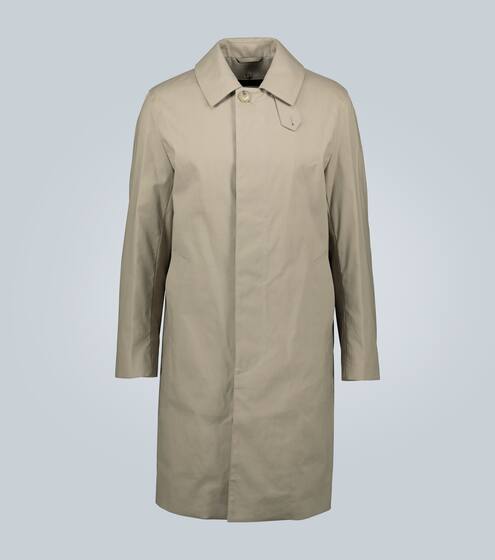 Dunkeld bonded cotton coat with detachable warmer | Mackintosh