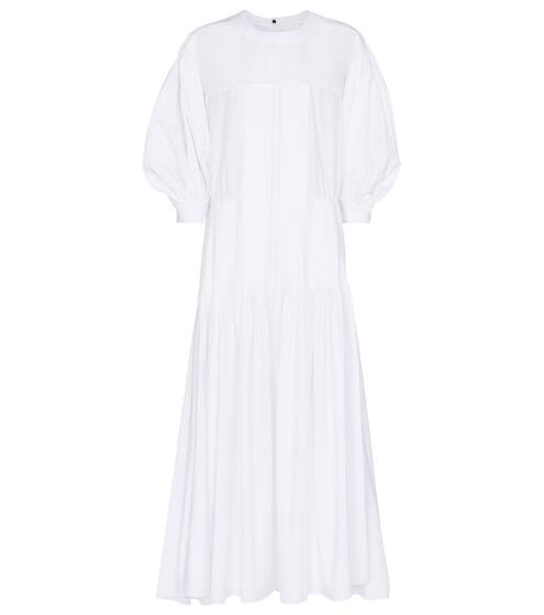 泡泡袖中长连衣裙 | Jil Sander