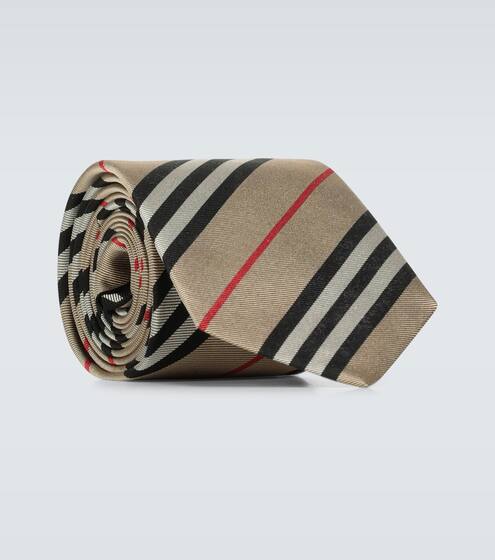 Monston striped silk tie | Burberry
