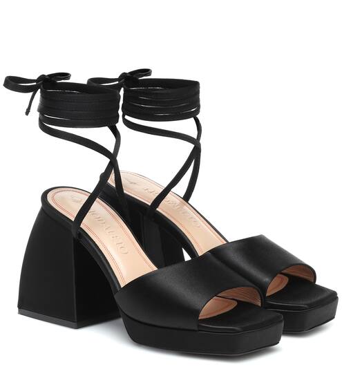 Exclusive to Mytheresa – Bulla Marshall satin sandals | Nodaleto