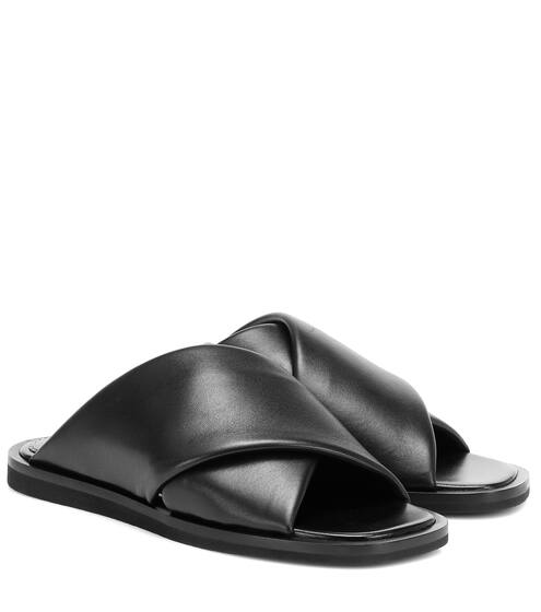 Leather slides | Proenza Schouler