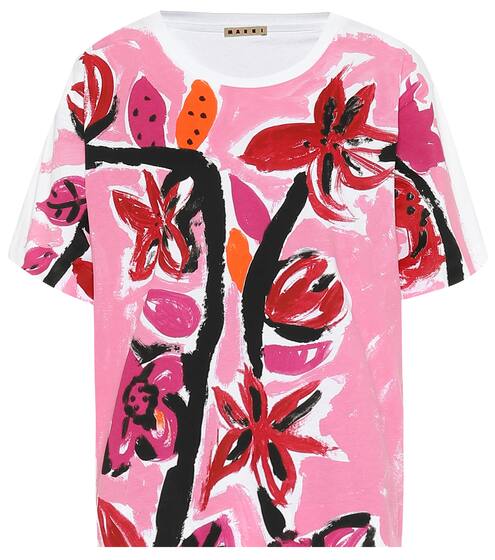 Floral cotton top | Marni