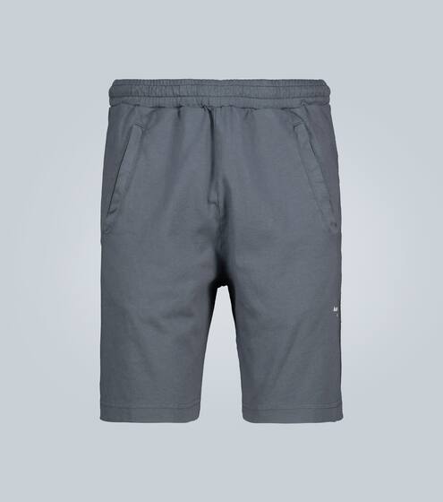 Fort reversed logo cotton shorts | Acne Studios