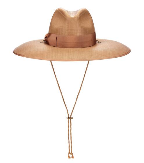 Wide-brim woven hat | Gucci