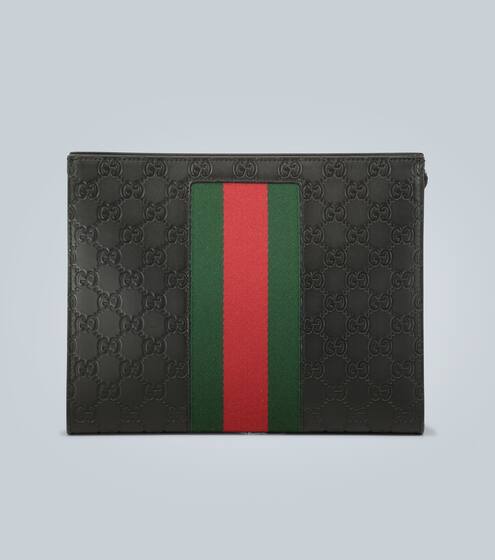 Gucci Signature Web pouch | Gucci