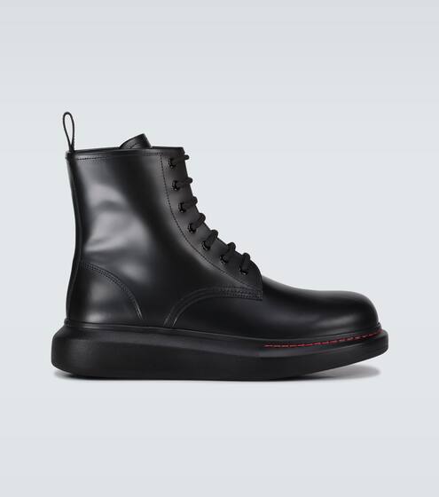 Hybrid lace-up boots | Alexander McQueen