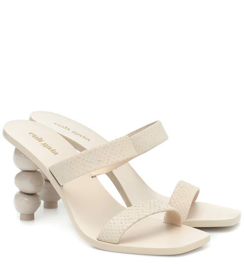 Meta leather sandals | Cult Gaia