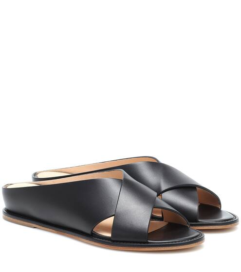 Ellington leather slides | Gabriela Hearst