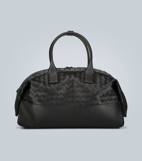 Intrecciato编织皮革旅行包 | Bottega Veneta