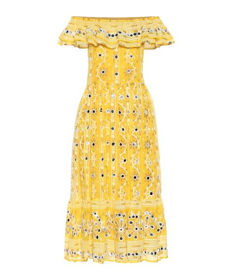 Exclusive to Mytheresa – Embellished cotton dress | Juliet Dunn