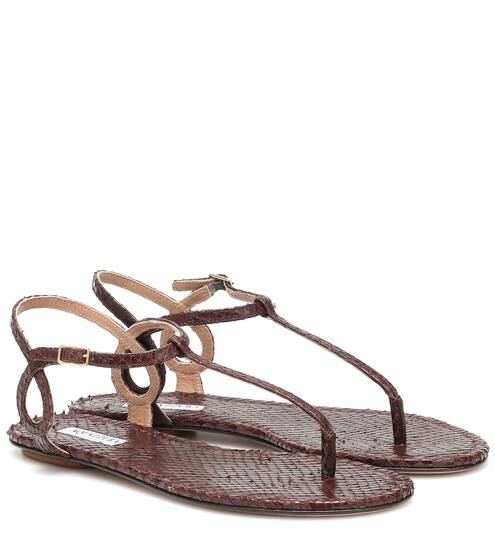 Almost Bare leather sandals | Aquazzura