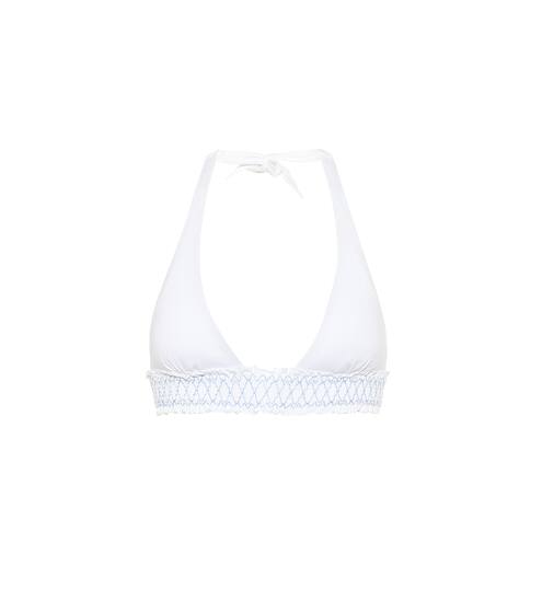 Antilles smocked bikini top | Heidi Klein