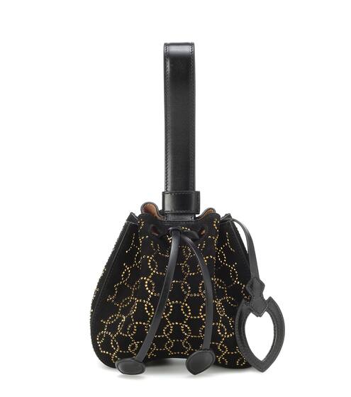 Rose-Marie Mini suede tote | Alaïa