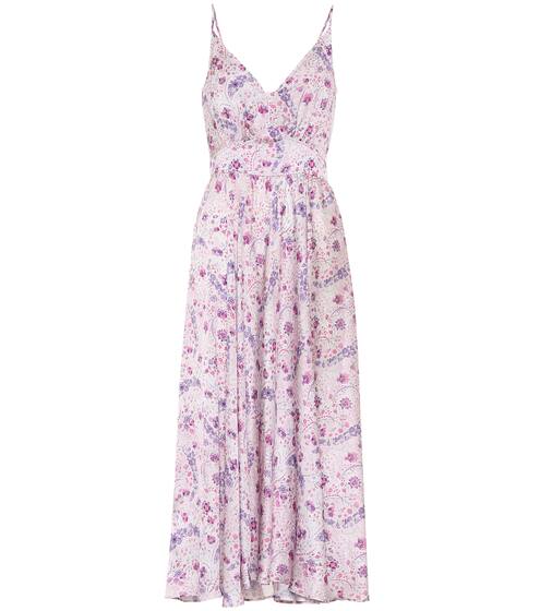 Exclusive to Mytheresa – Floral satin dress | Paco Rabanne
