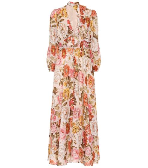 Bonita floral linen dress | Zimmermann