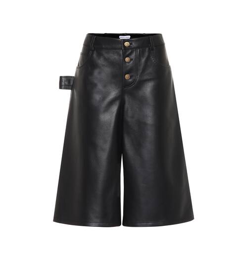 Leather culottes | Bottega Veneta