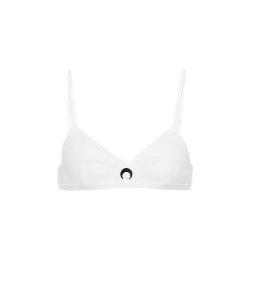 Printed cotton bra | Marine Serre