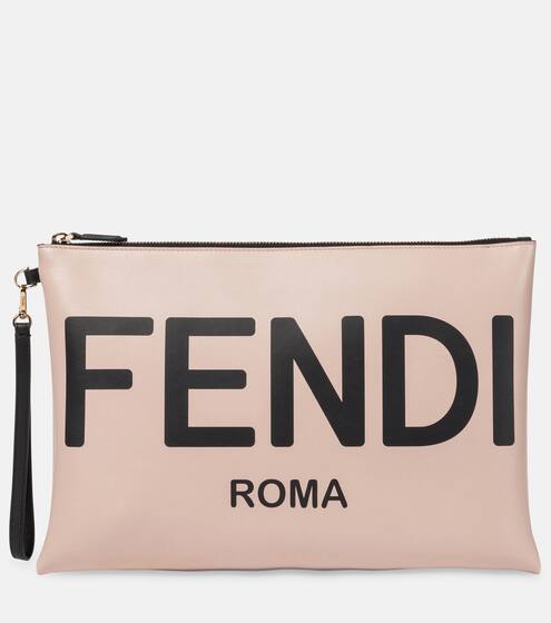 L号皮革小袋 | Fendi