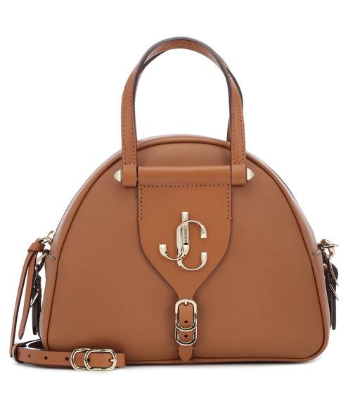 Varenne Small leather bowling bag | Jimmy Choo