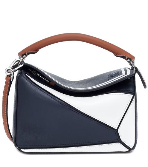 Puzzle Mini leather shoulder bag | Loewe