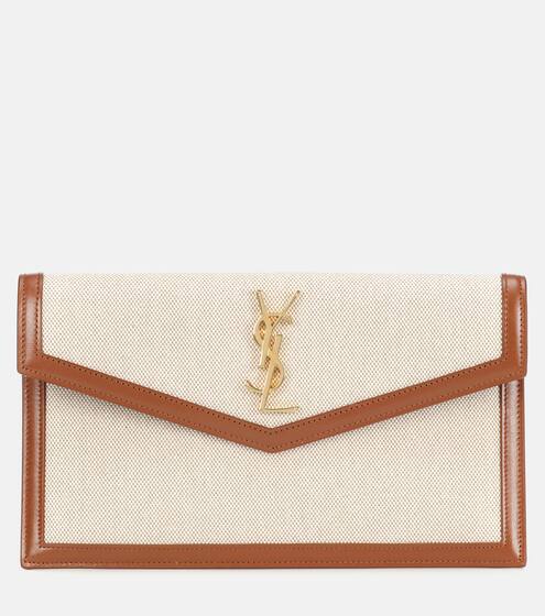 Uptown canvas clutch | Saint Laurent