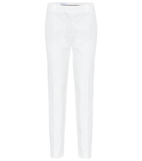 Derk Symphony straight cotton pants | Loro Piana