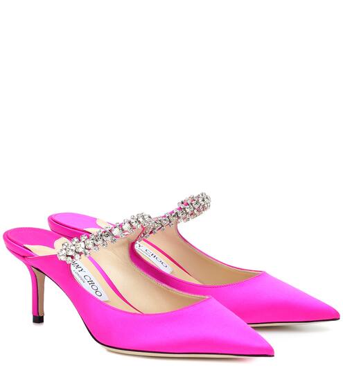 Exclusive to Mytheresa – Bing 65 satin mules | Jimmy Choo
