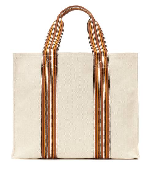 The Suitcase Stripe Small tote | Loro Piana
