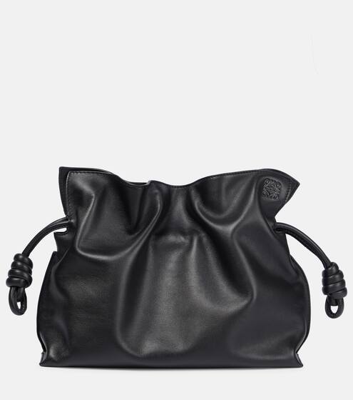 Flamenco Knot leather clutch | Loewe