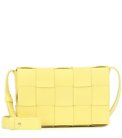 Cassette leather shoulder bag | Bottega Veneta