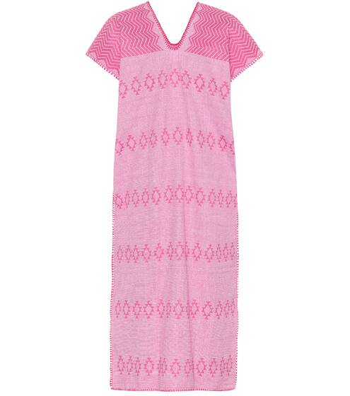 No. 41 embroidered cotton kaftan | Pippa Holt