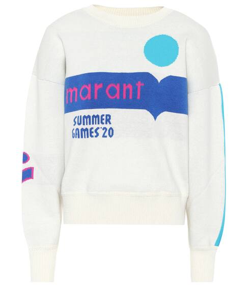 Kleden logo cotton-blend sweater | Isabel Marant, Étoile