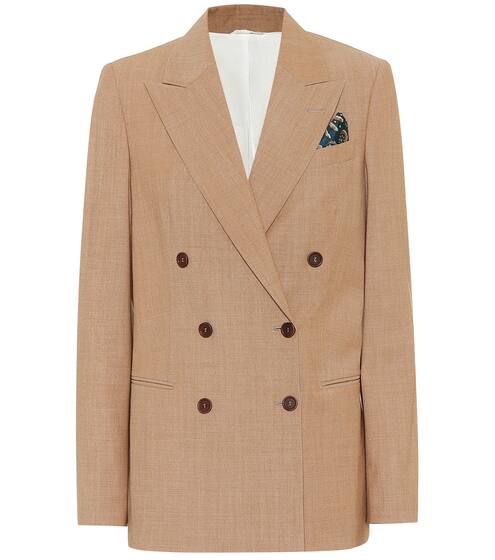 Stretch-wool blazer | Brunello Cucinelli