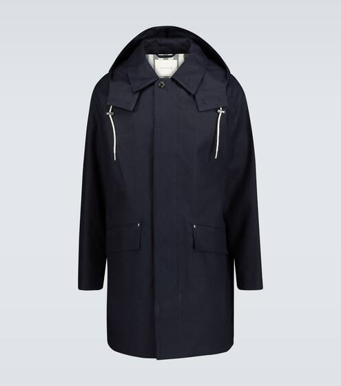 Denny RAINTEC hooded coat | Mackintosh