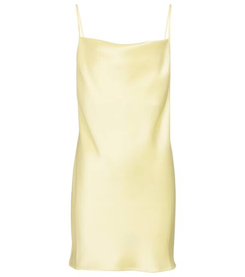 Lotti缎布迷你连衣裙 | Nanushka