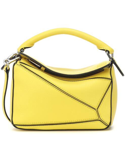 Puzzle Mini leather shoulder bag | Loewe