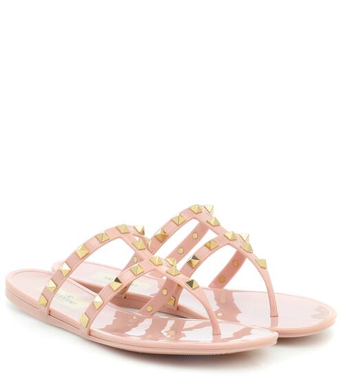 Valentino Garavani Rockstud PVC sandals | Valentino