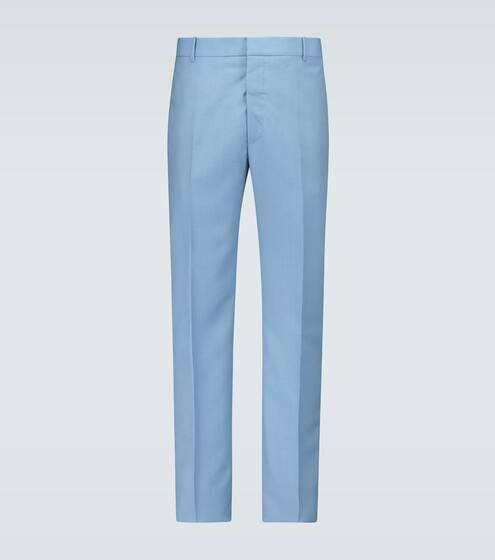 Cigarette cropped pants | Alexander McQueen