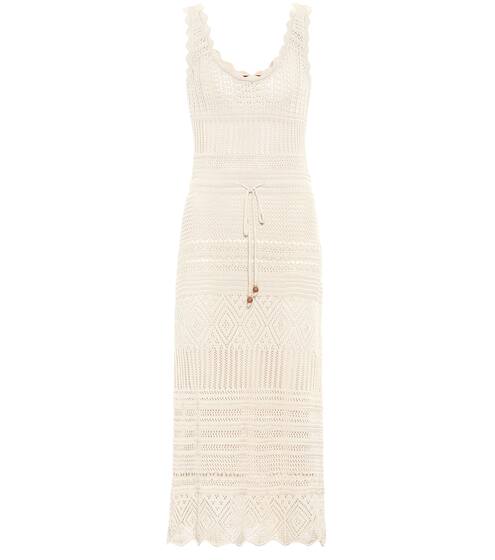 Exclusive to Mytheresa – Tori crocheted cotton midi dress | Altuzarra