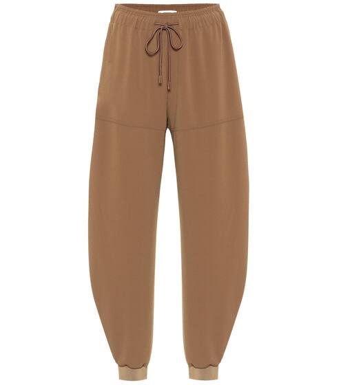 Crêpe trackpants | Chloé