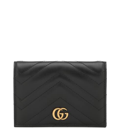 GG Marmont leather passport case | Gucci
