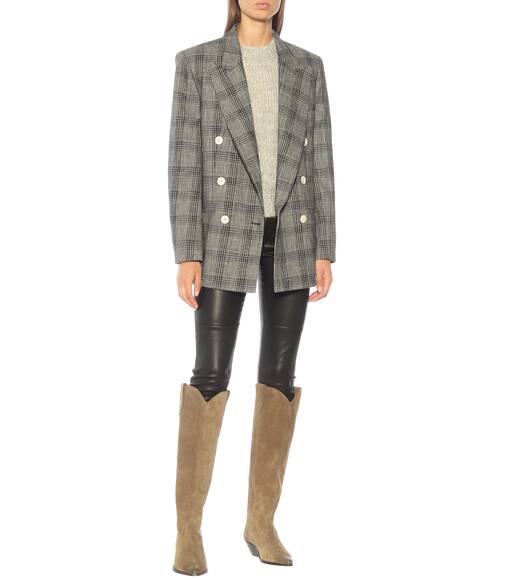 isabel marant denvee suede boots