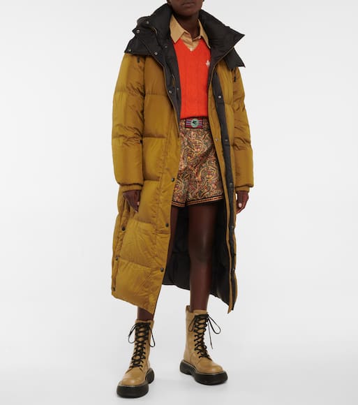 Yves Salomon Army正反两穿长款羽绒派克大衣 Mytheresa